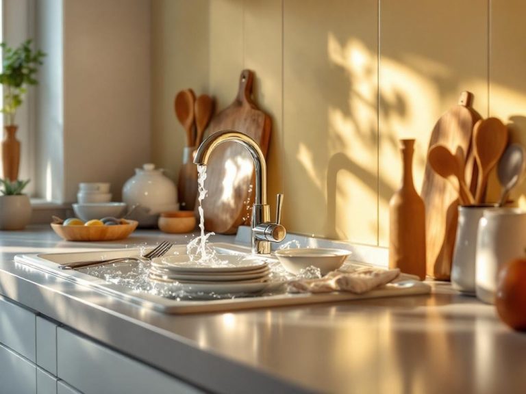 Reducir consumo lavavajillas en Málaga: agua cálida