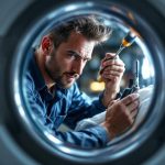 Solución a lavadora que da tirones al girar