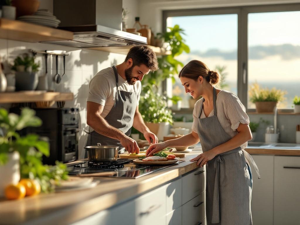 Uso de hornos eléctricos en verano en Málaga